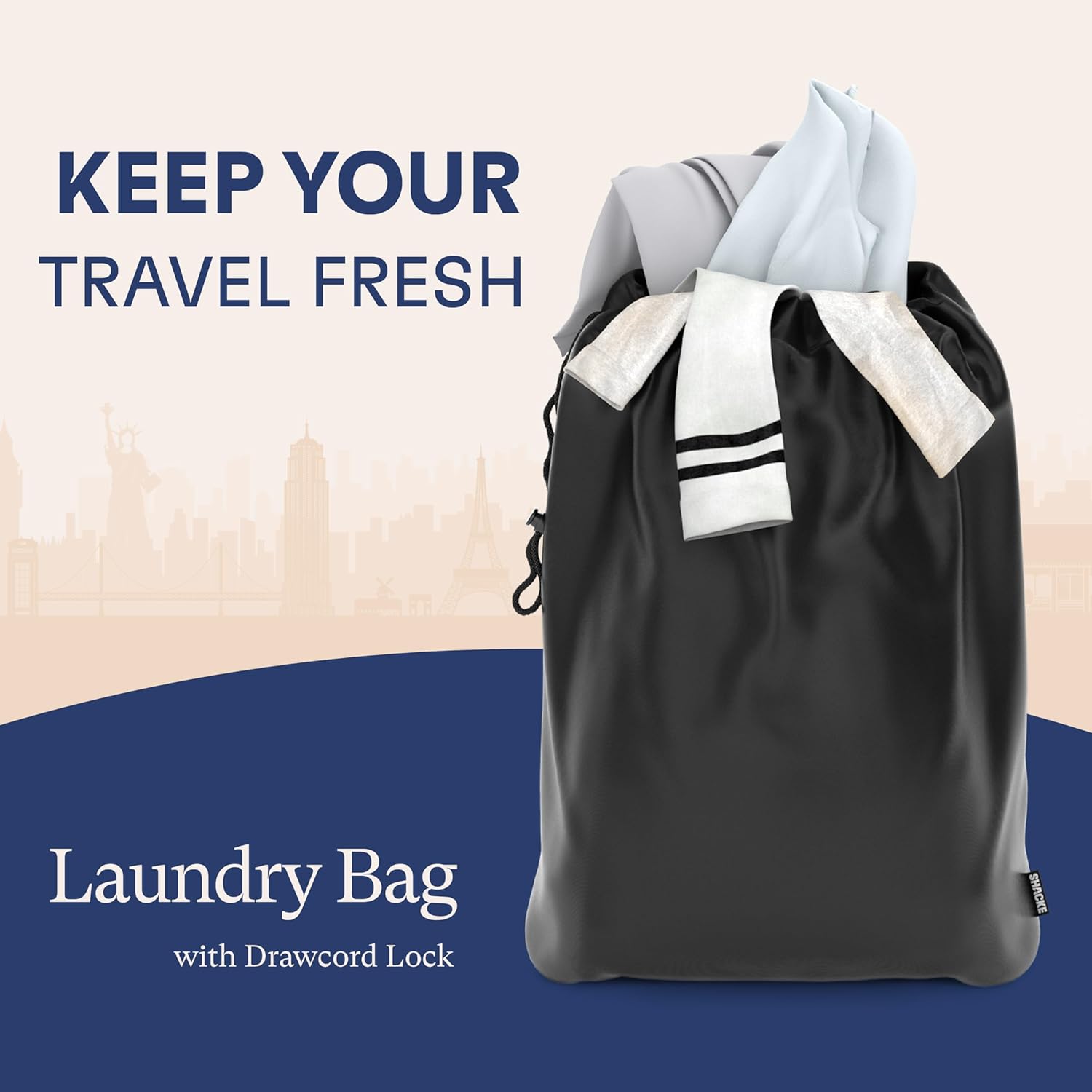 5 Set/8 Set Packing Cubes - Travel Organizers with Laundry Bag - Image 6